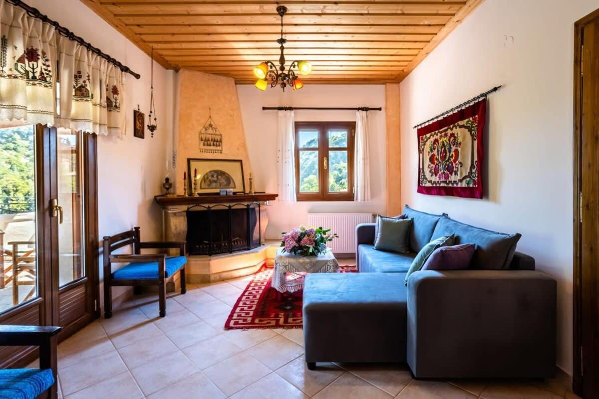 Stemnitsa Stone Residence - Comfy Mountain Getaway Экстерьер фото